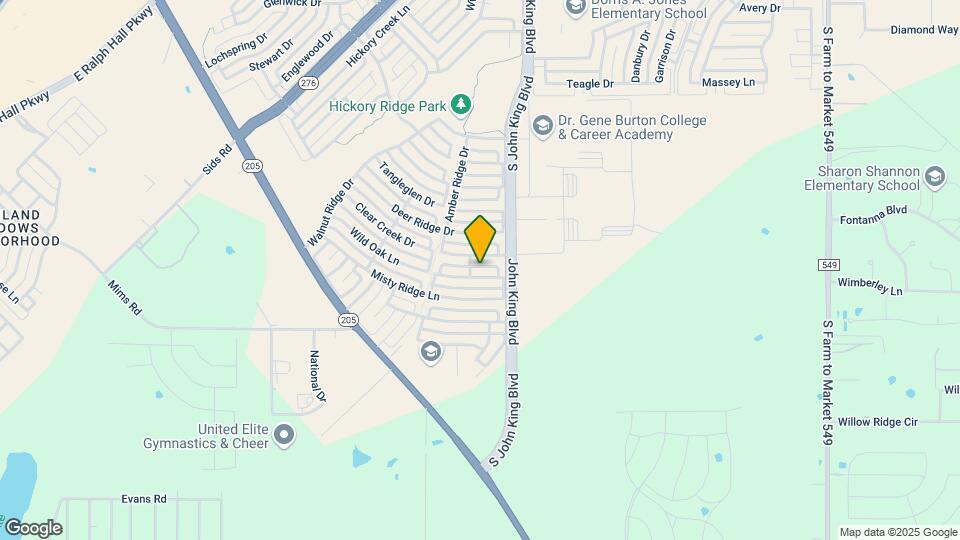 3054 Dusty Ridge Dr Map and Location Details