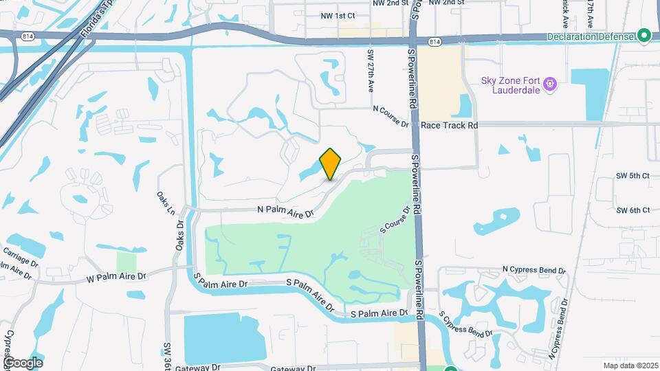 2850 N Palm Aire Dr Map and Location Details