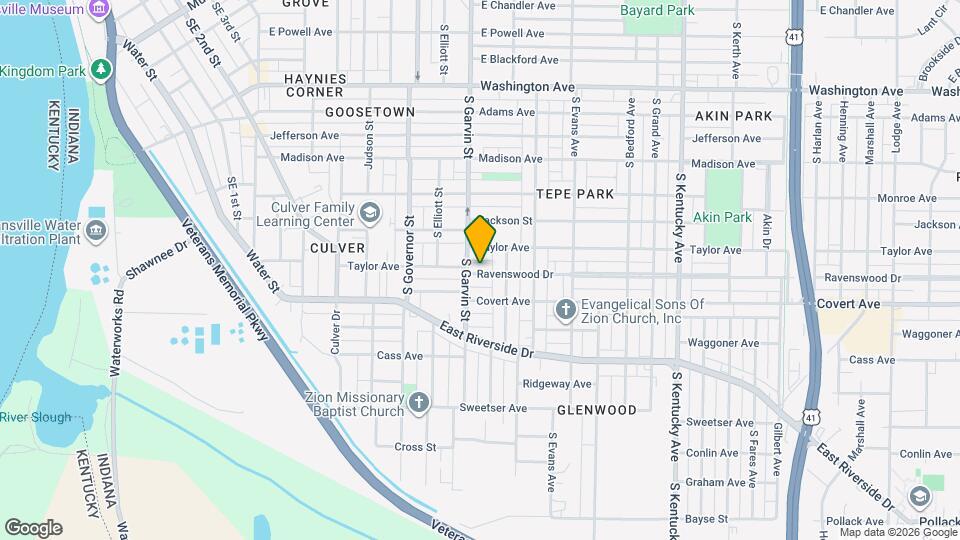 608 Ravenswood Dr Map and Location Details