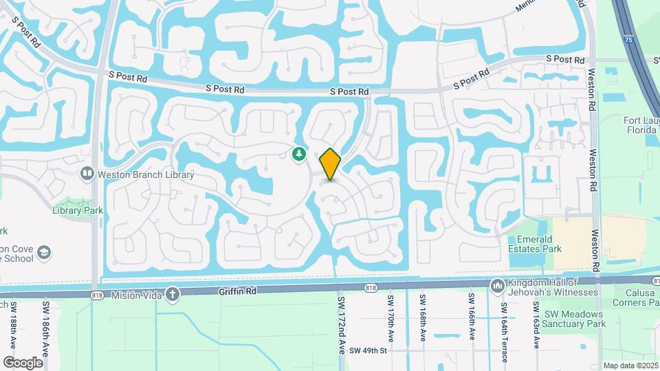 4025 Pine Ridge Ln Map and Location Details