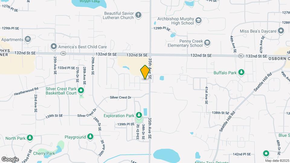3425 135th St SE Map and Location Details