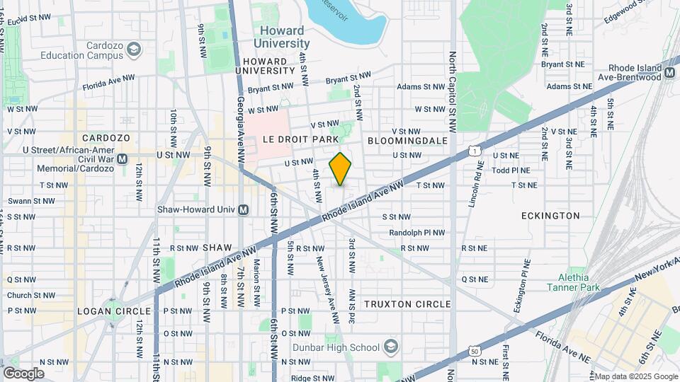1848 3rd St NW Map and Location Details