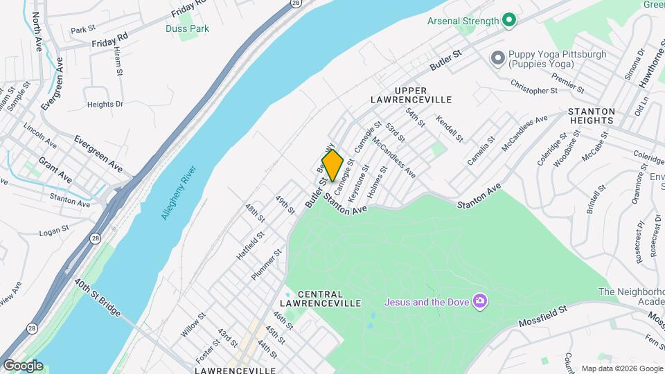 5118 Dresden Way Map and Location Details