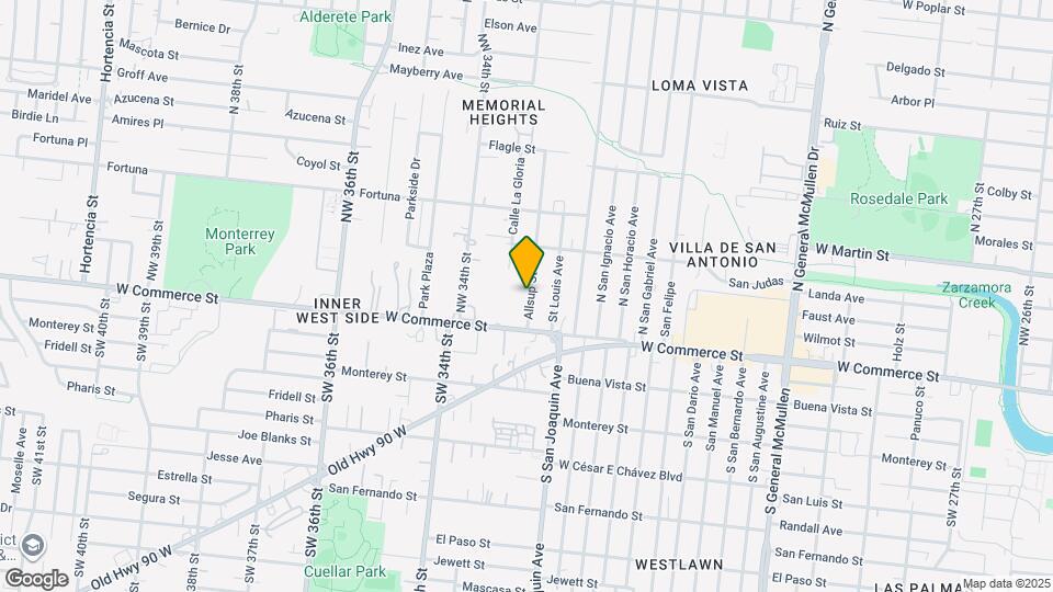 125 Allsup St Map and Location Details