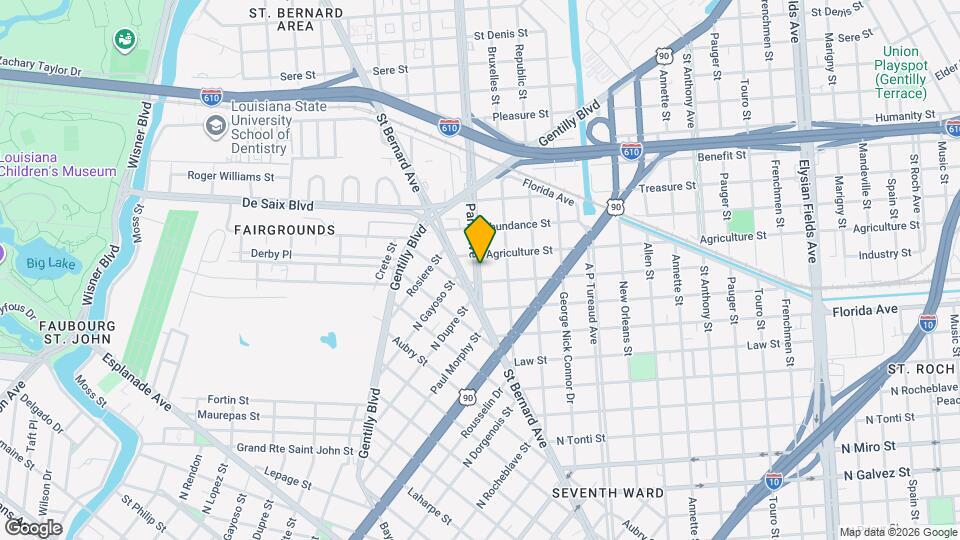 2817 Paris Ave Map and Location Details
