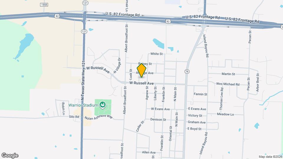 602 Hunter St Map and Location Details