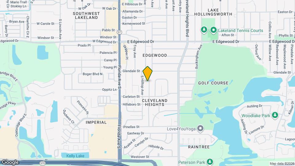 3133 S Polk Ave Map and Location Details