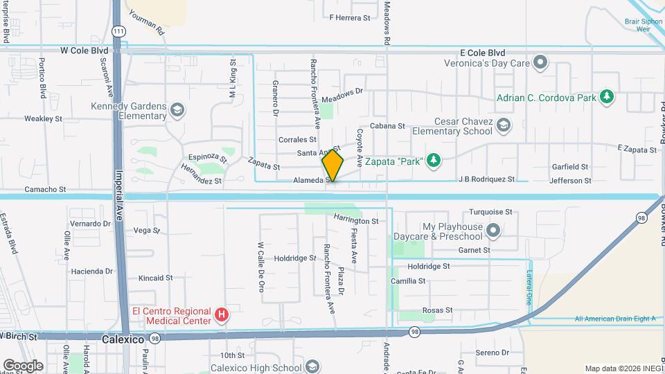 1900 Rancho Frontera Ave Map and Location Details