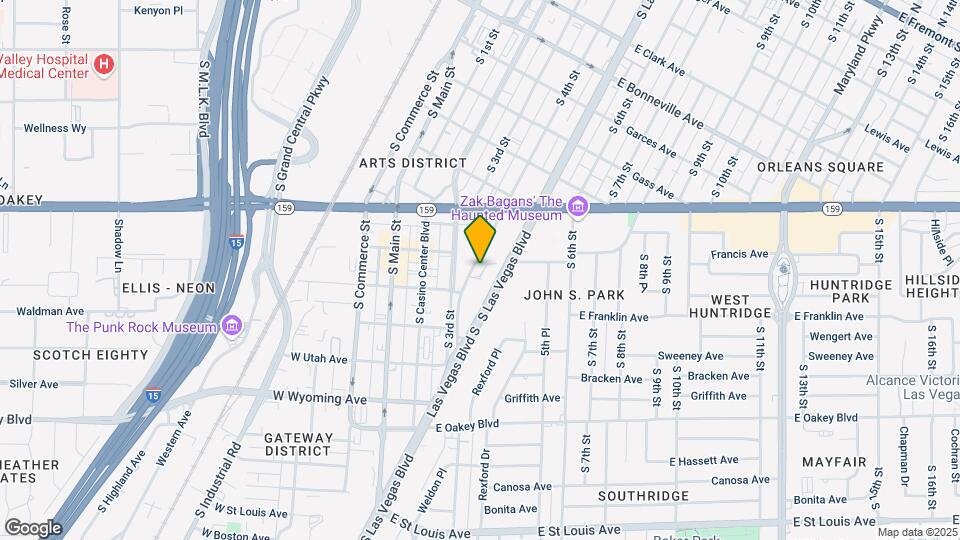1207 S 4th St Map and Location Details