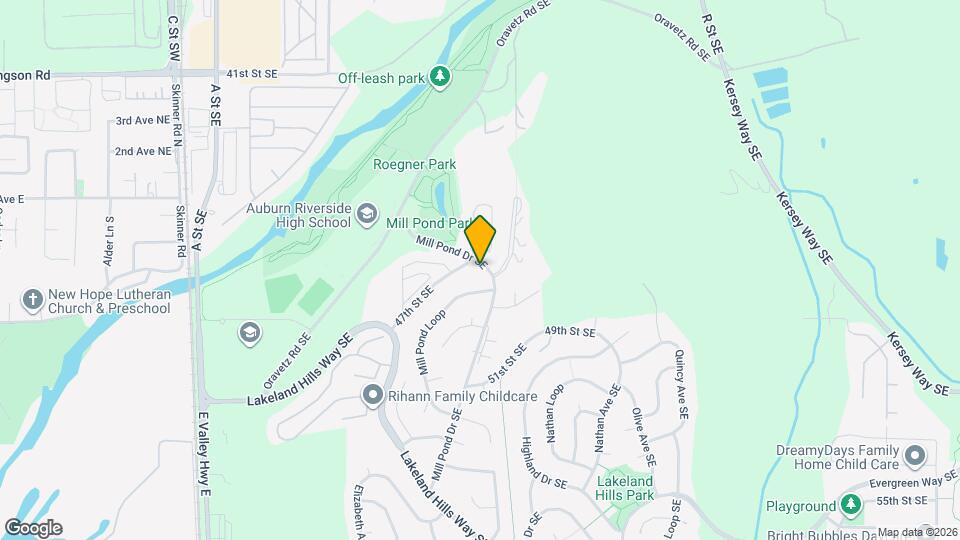 4709 Mill Pond Dr SE Mapa y Detalles de la Ubicación