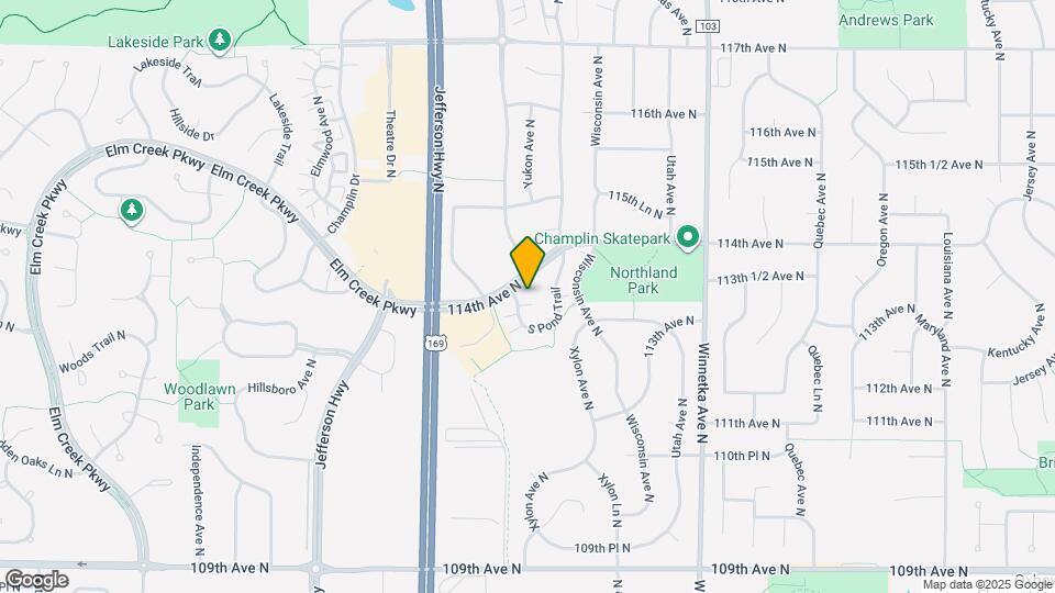 8554 S Pond Trl Map and Location Details