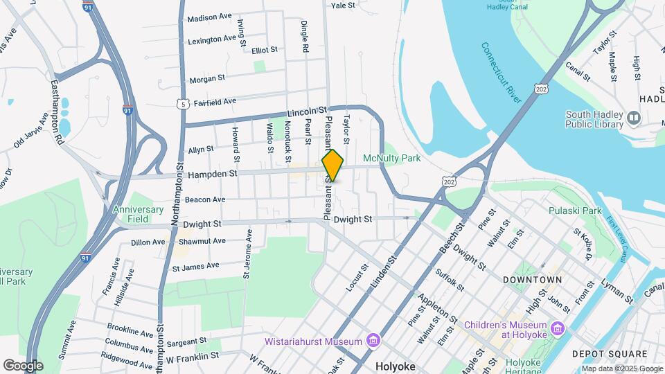 500 Pleasant St Map and Location Details