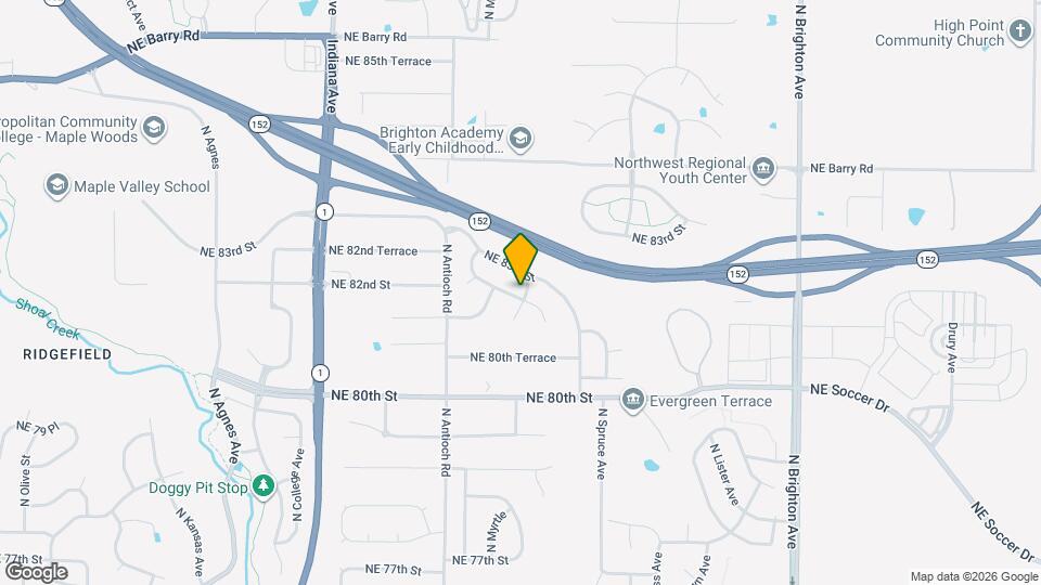 4012 NE 82nd St Map and Location Details