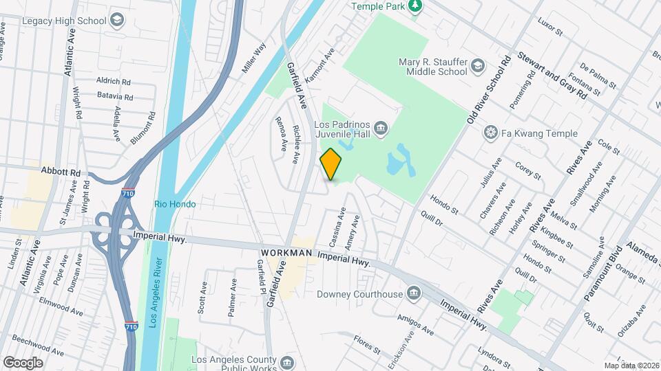 10548 Stonybrook Ave Map and Location Details