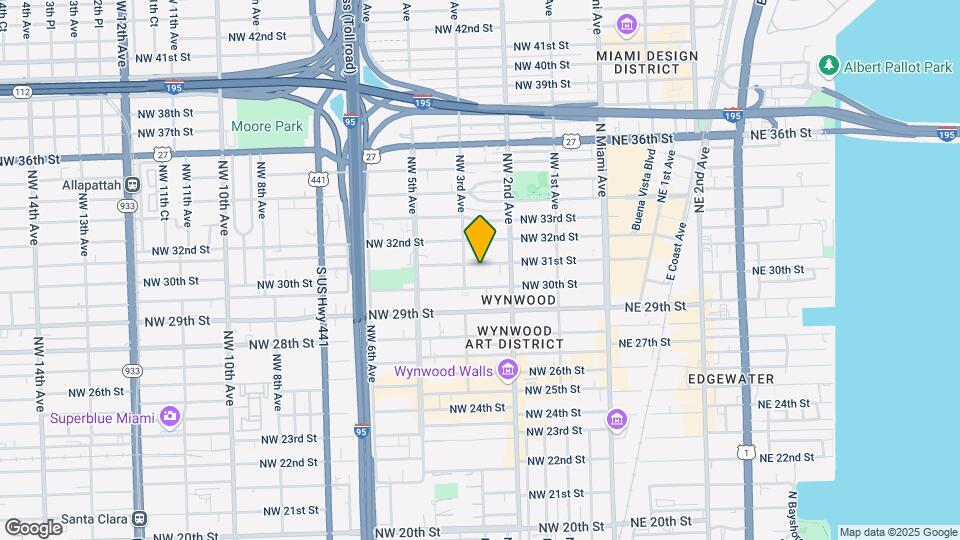 268 NW 31st St, Unit A3 Mapa y Detalles de la Ubicación