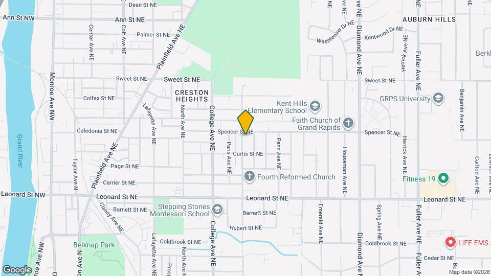 1364 Union Ave NE Map and Location Details