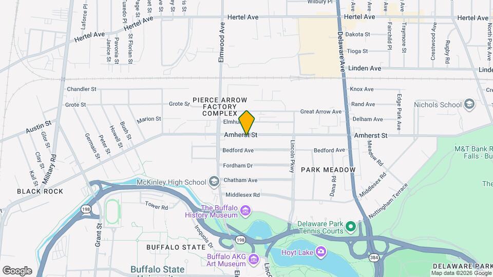 757 Amherst St Map and Location Details