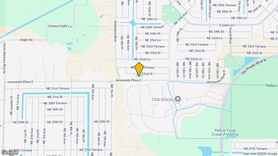 921 Jacaranda Pkwy E Map and Location Details