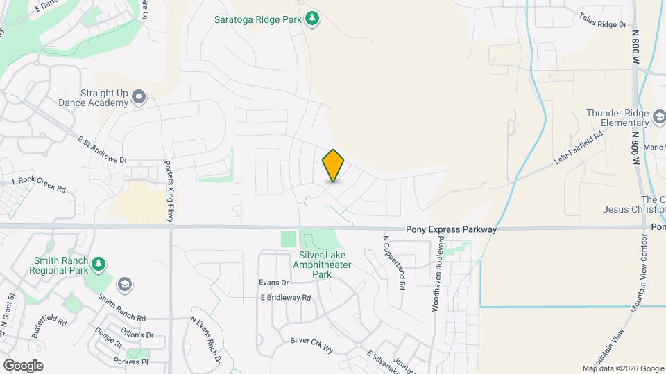 114 N Desert Sage Dr Mapa y Detalles de la Ubicación