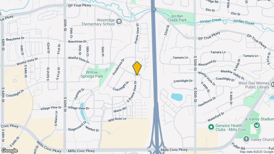 150 S Prairie View Dr Map and Location Details