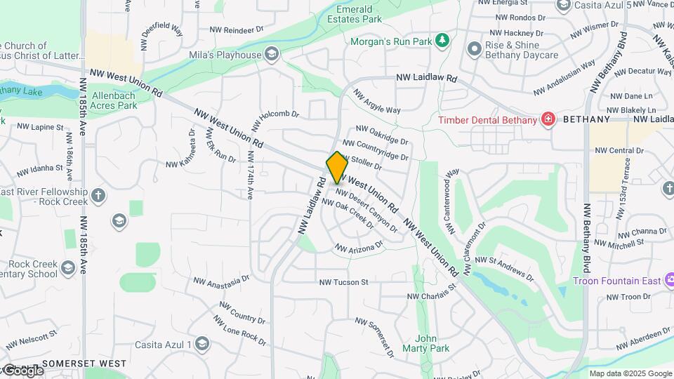 4611 NW Sidewinder Pl Map and Location Details