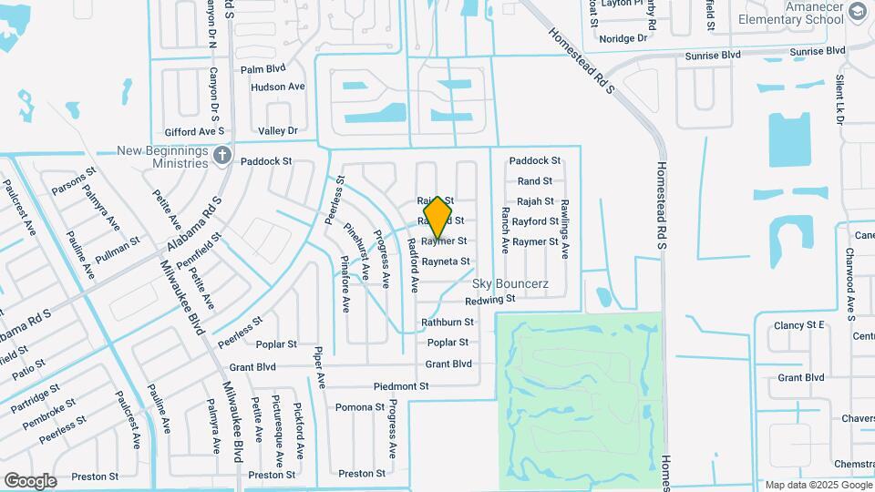 438 Raymer St Map and Location Details