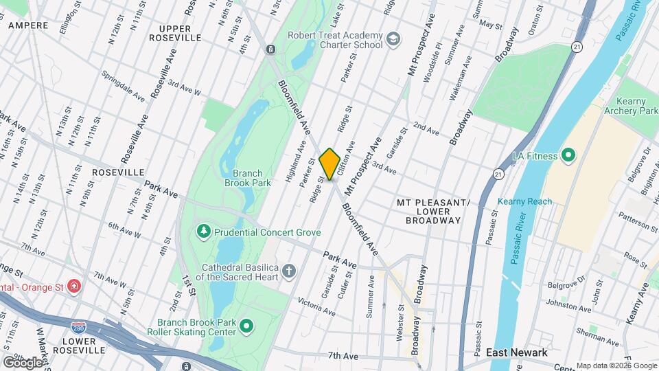 168 Bloomfield Ave, Unit 2L Map and Location Details