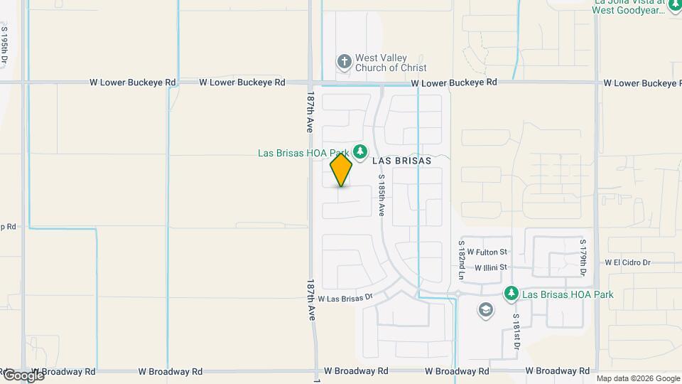 18619 W Lupine Ave Mapa y Detalles de la Ubicación