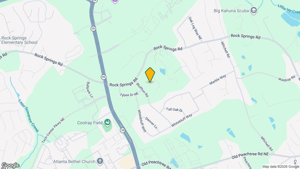 1356 Upshur Pl NE Map and Location Details