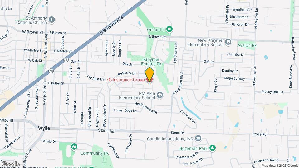 412 Tanglewood Dr Map and Location Details