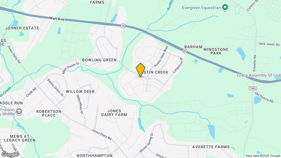 1840 Austin Ridge Pkwy Map and Location Details