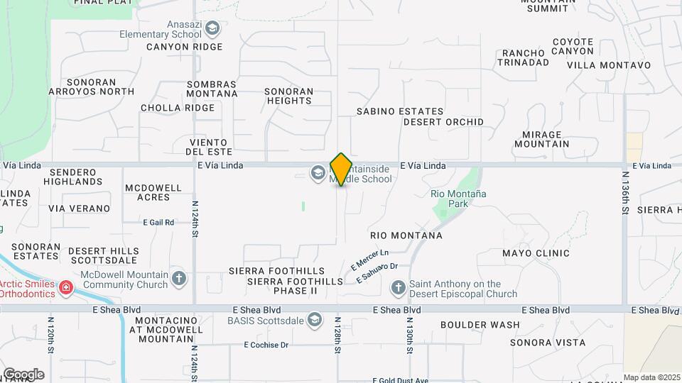 11264 N 128th Pl Map and Location Details