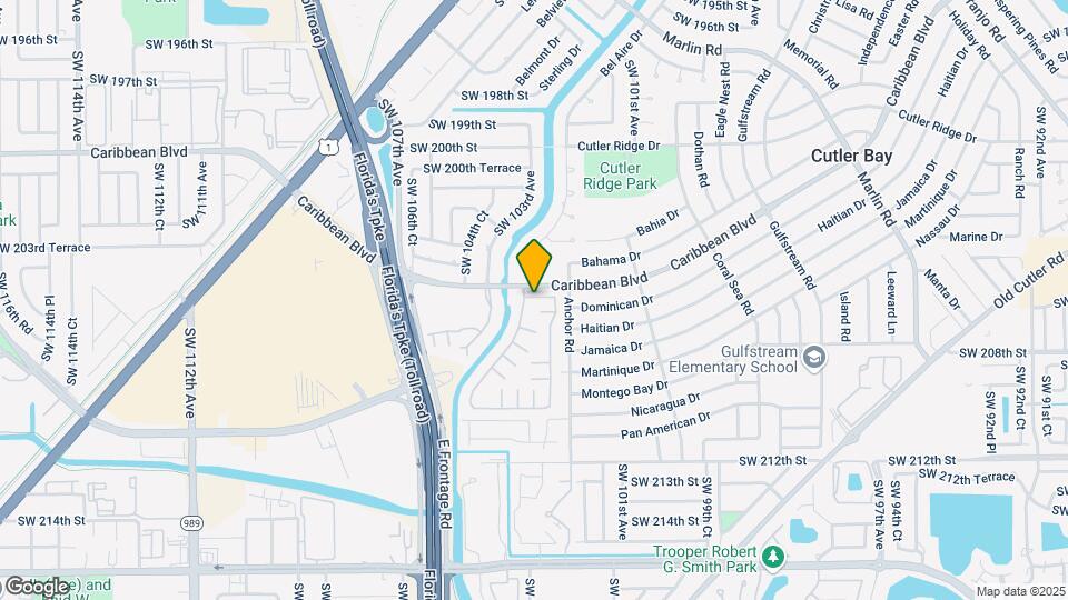 10374 SW 205th Terrace Map and Location Details