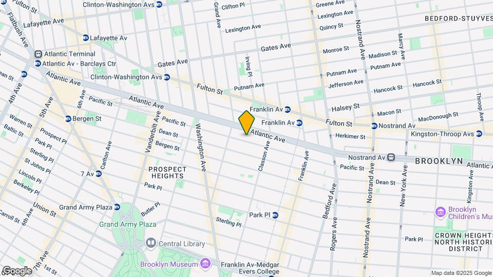 1015 Pacific St Mapa y Detalles de la Ubicación