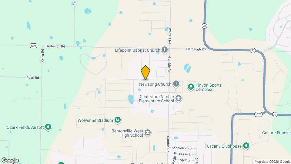 1040 E Skyline Lp Map and Location Details