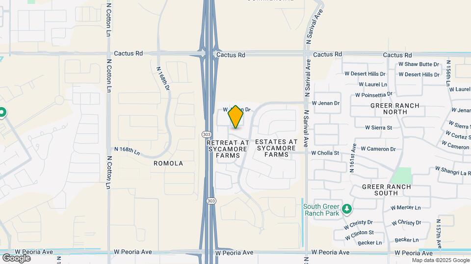16611 W Sierra St Map and Location Details