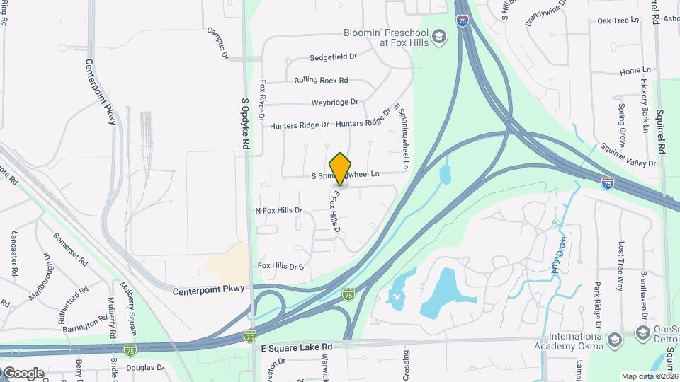 670 E Fox Hills Dr, Unit 109 Map and Location Details