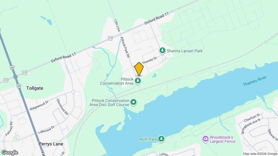 231 Pittock Park Rd Map and Location Details