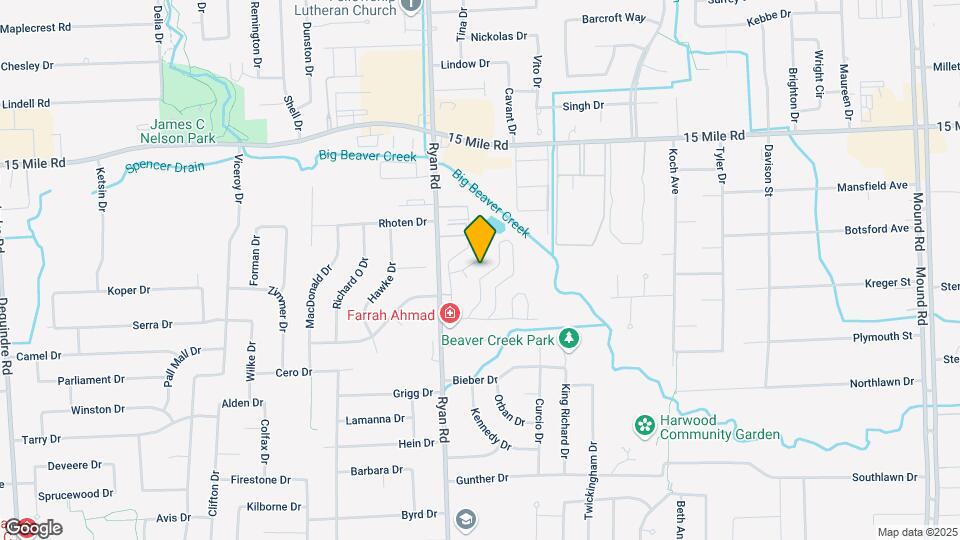 Shoal Creek Apartments Map and Location Details
