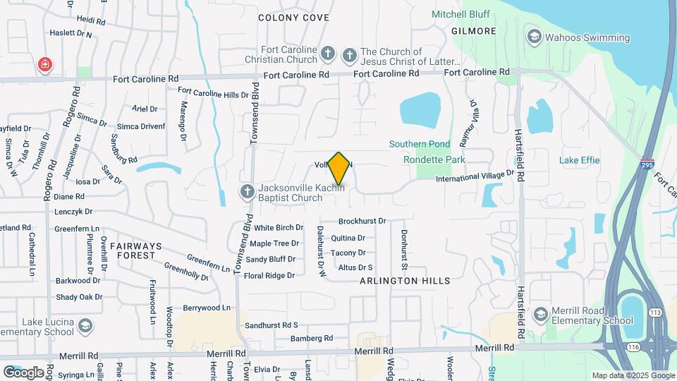 7307 US Open Blvd Map and Location Details