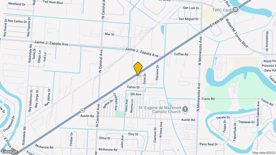 21 Dunlap St, Unit B Map and Location Details