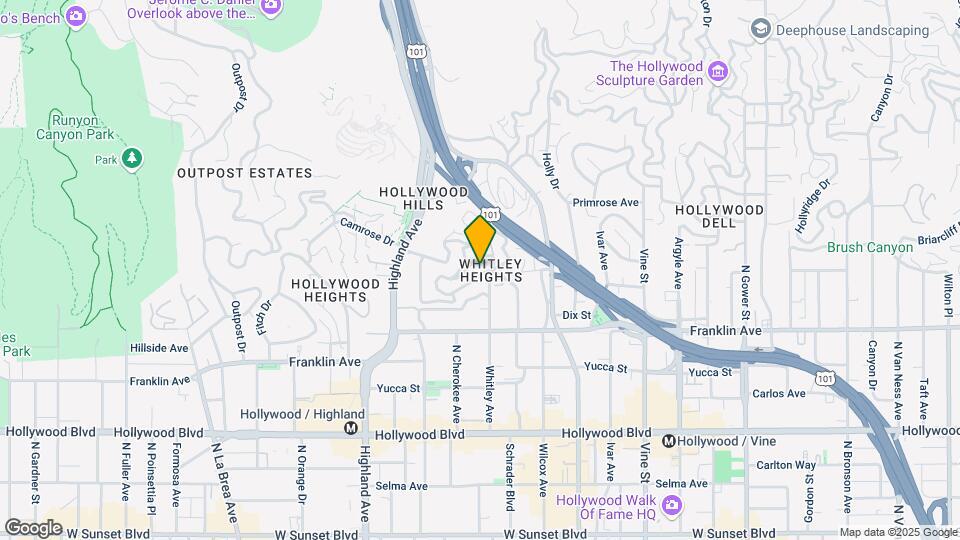6609 Whitley Terrace Map and Location Details