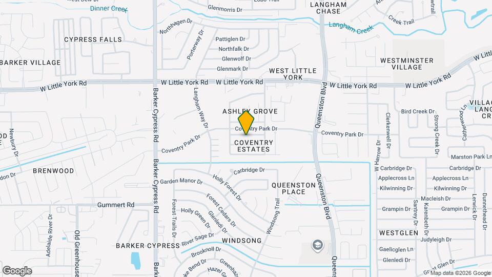 17603 Chatham Way Dr Map and Location Details