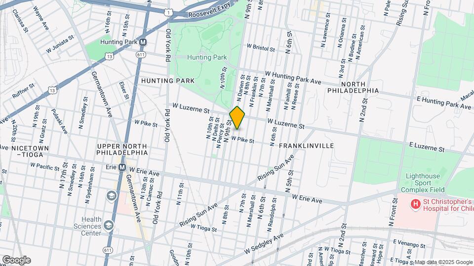 3912 N 8th St Map and Location Details