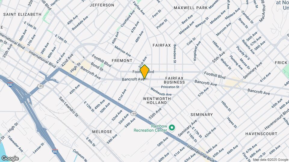 5223 Bancroft Ave Map and Location Details