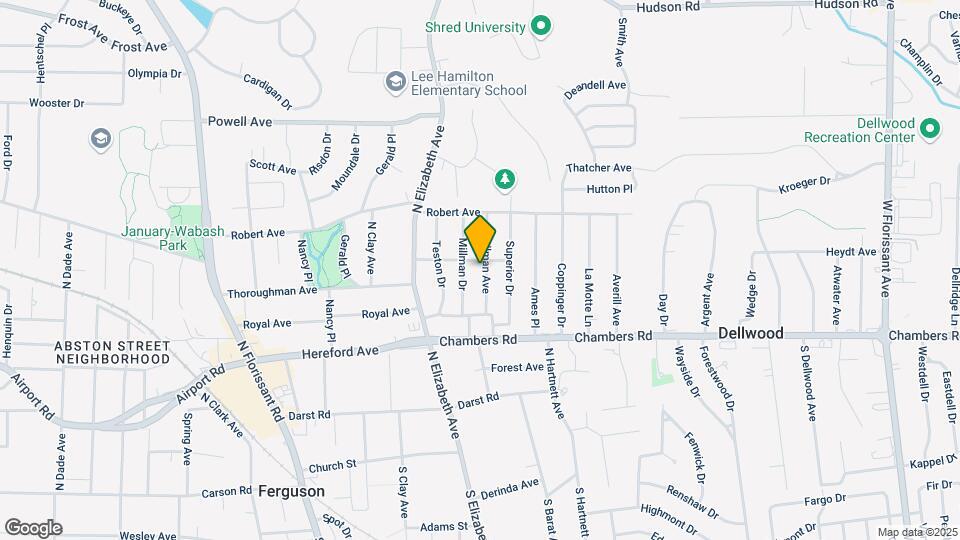 417 Ballman Ave Mapa y Detalles de la Ubicación