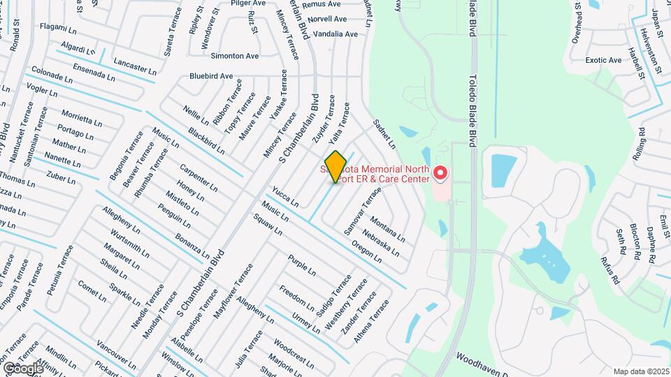 2731 Verde Terrace Map and Location Details