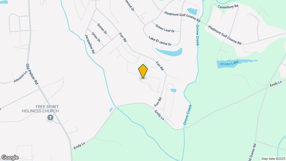 210 Sweetgrass Ln Map and Location Details