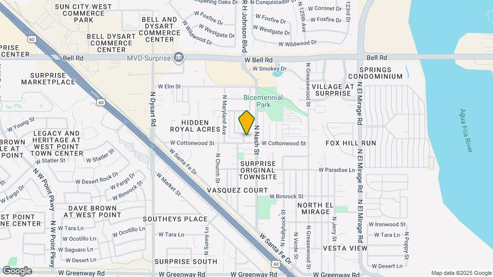 16421 N Cumbie Ln Mapa y Detalles de la Ubicación