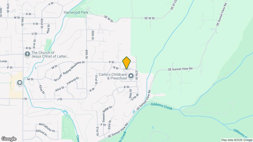 5447 N St Map and Location Details